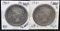 TWO KEY DATE 1921 PEACE DOLLARS