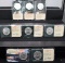8 MIXED DATES LITTLETON AMERICAN SILVER EAGLES