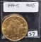 1899-S $20 LIBERTY GOLD COIN FROM SAFE DEPOSIT