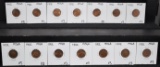 14 MS63 & MS64 1902 INDIAN HEAD PENNIES