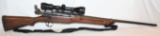 MILITARY BOLT ACTION RIFLE WITH SCOPE