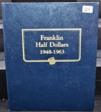 COMPLETE 35 COIN FRANKLIN HALF DOLLAR SET