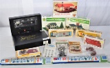 HO SCALE SPECTRUM LOCOMOTIVE AND BACHMANN CARS