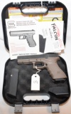 GLOCK 9/19 AUTOMATIC PISTOL WITH CASE & 2 CLIPS