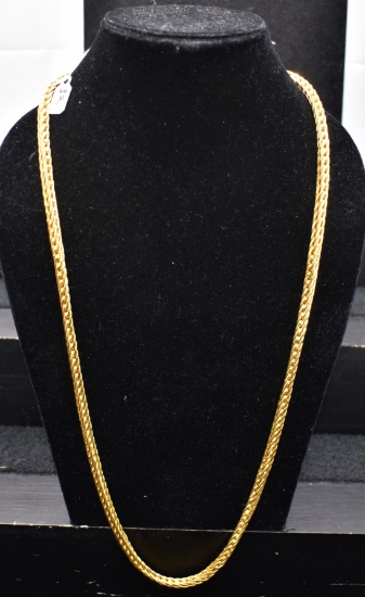 FANTASTIC 24K YELLOW GOLD  NECKLACE