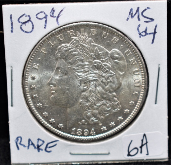 1894 HIGH GRADE MORGAN DOLLAR FROM SAFE DEPOSIT