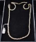 GREAT 24 INCH 14K TWO-TONE GOLD ROPE NECKLACE