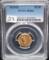 1925-D $2 1/2 INDIAN HEAD GOLD COIN - PCGS MS63