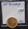 1881 $5 LIBERTY GOLD COIN FROM SAFE DEPOSIT