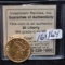 1896 VF $5 LIBERTY GOLD COIN FROM SAFE DEPOSIT