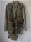 ARMY CAMOUFLAGE SHIRT/HAT CANTEN ETC