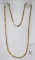 18 INCH 14K YELLOW GOLD ROPE STYLE NECKLACE