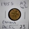 1915-S PANAMA PACIFIC $21/2 GOLD COMMEMORATIVE