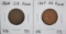 1866 & 1869 TWO CENT PIECES FROM SAFE DEPOSIT