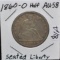 1860-0 SEATED LIBERTY HALF DOLLAR