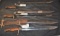 3 ANTIQUE BAYONETS & SCABBARDS