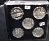 30 ONE TROY OZ 999 FINE SILVER CHRISTMAS COINS