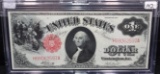 $1 RED SEAL U.S. NOTE SERIES 1917 LARGE SIZE