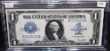 $1 CHOICE AU+ SILVER CERTIFICATE SERIES 1923
