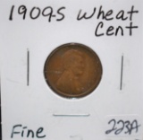 1909-S LINCOLN PENNY FROM SAFE DEPOSIT