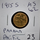 1915-S PANAMA PACIFIC $21/2 GOLD COMMEMORATIVE