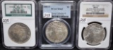 THREE DIFFERENT COLLECTIONS 1881-S MORGANS
