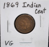 1869 INDIAN PENNY FROM SAFE DEPOSIT