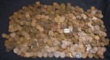 1162 1909 - 1919 MIXED DATES & MINTS WHEAT PENNIES