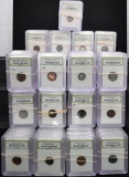 140 MIXED CARDED COINS