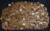 APPROX. 1625 LINCOLN WHEAT PENNIES