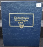 COMPLETE SET OF BU SILVER EAGLES 1986 - 2020