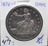 1876-S TRADE DOLLAR FROM SAFE DEPOSIT