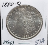 1880-0 MORGAN DOLLAR MARKED MS63