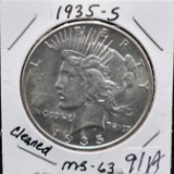 1935-S PEACE DOLLAR FROM SAFE DEPOSIT