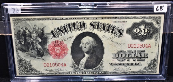 $1 LEGAL TENDER SERIES 1917 LARGE SIZE