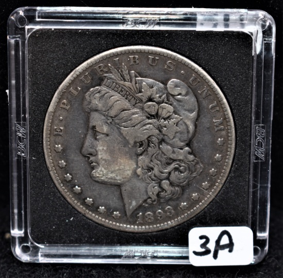 1893-S MORGAN DOLLAR "THE KEY TO THE ENTIRE SET"