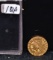 RAW 1928 $2 1/2 INDIAN GOLD COIN FROM COLLECTION