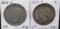 TWO 1934-S PEACE DOLLARS FROM COLLECTION