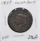 1837 LARGE CENT FROM COLLECTION