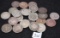 24 MIXED DATES & MINTS SHIELD NICKELS