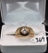 MEN'S 1.04 CT DIAMOND 18K ROLEX STLYE RING