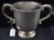STERLING SILVER PRESENTATION HANDLED CUP