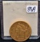 RAW 1887 $10 LIBERTY GOLD COIN FROM COLLECTION