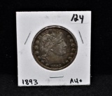 1893 BARBER HALF DOLLAR FROM THE COLLECTION