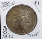 1880-0 MORGAN DOLLAR FROM COLLECTION