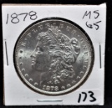 1878 MORGAN DOLLAR FROM COLLECTION