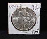 1878-S MORGAN DOLLAR FROM COLECTION