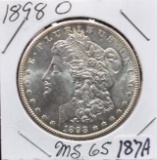 1898-0 MORGAN DOLLAR FROM COLLECTION