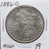 1886-0 MORGAN DOLLAR FROM COLLECTION