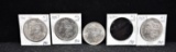 4 HIGH GRADE MORGAN DOLLARS FROM COLLECTION